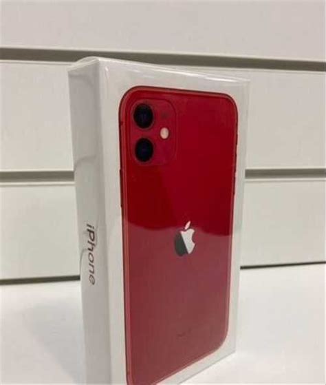 Новый Apple iPhone 11 128Gb Red Ростест Москва | Мобильные телефоны ...