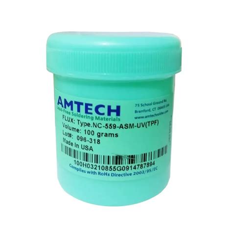 خمیر فلکس کاسه‌ای آمریکایی Amtech NC-559-ASM-UV