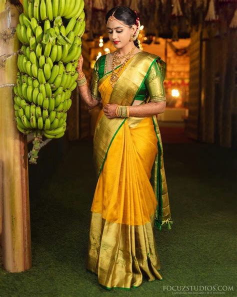 Pin By ALMEENAPRABHU On Saree S South Indian Wedding Saree Wedding