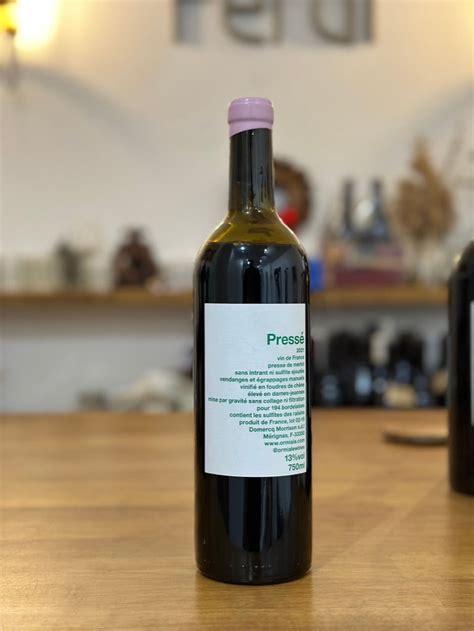 2021 Ormiale Presse Feral Art And Vin