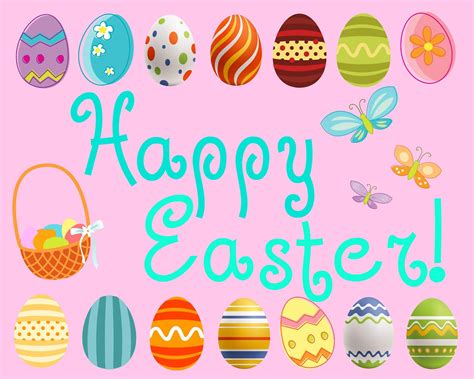 Happy Easter Free Printable