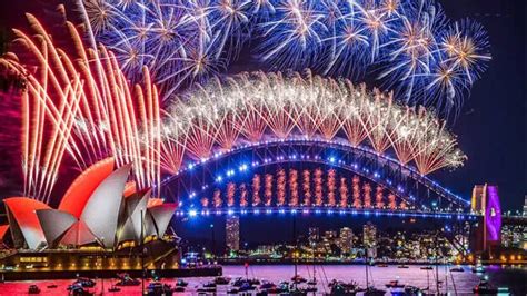 Happy New Year 2025; Kiribati, New Zealand and Australia start