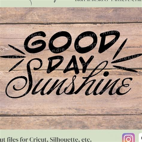 Good Day Sunshine - Etsy