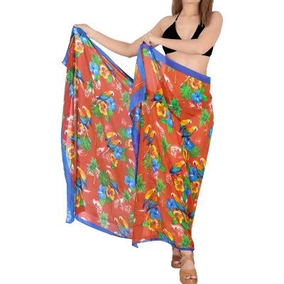 La Leela Women S Summer Bikini Wraps Beach Wrap Cover Up Sarong Skirt Swimsuit Cover Ups For