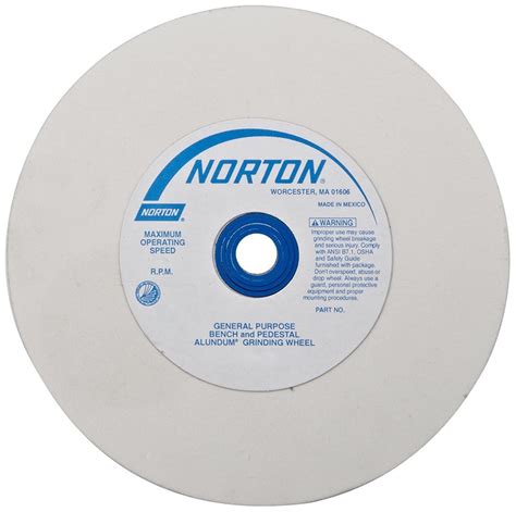 Aluminim Oxide Aluminium Oxide White Grinding Wheel Grindwell Norton