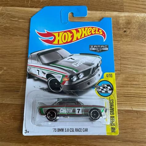 Hot Wheels Bmw Csl Race Car Zamac Walmart Cars Combine P P Picclick Uk