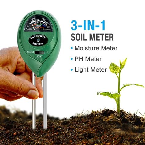 Digital Tester In Soil Moisture Sunlight Ph Meter Tester For Plants