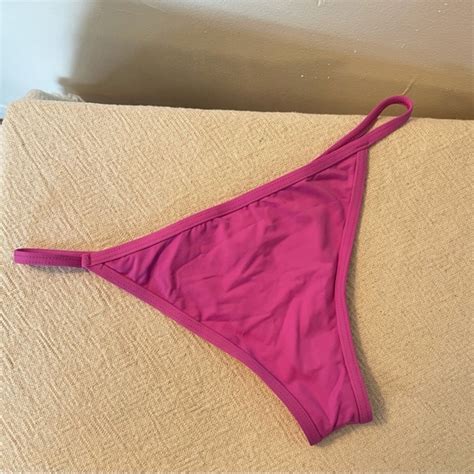 Dippin Daisy S Swim Dippin Daisys Minimal String Cheeky Bikini Bottom Purple Pink Swimsuit