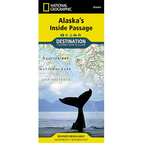 Alaskas Inside Passage Adventure Map Geographica