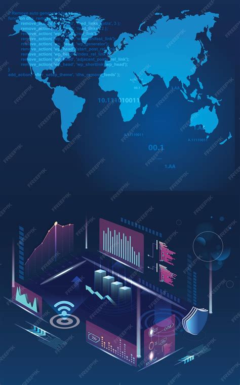 Premium Vector | Creating responsive internet sites for the world