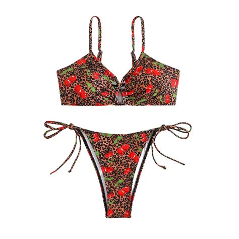 NMMUED Low Rise Bikini Micro Bikini Two Piece Swimsuit For Women Triangle Bikini Sets For