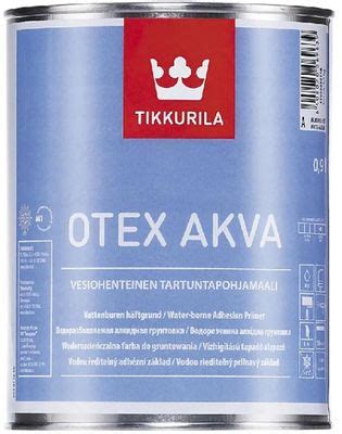 Грунтовка Tikkurila Otex Akva (43V60010110) бесцветный 0.9л 1.17кг ...