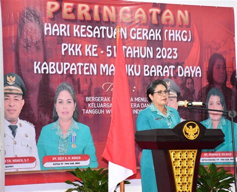 Hari Kesatuan Gerak Pkk Ke 51 Momentum Membentuk Keluarga Sejahtera