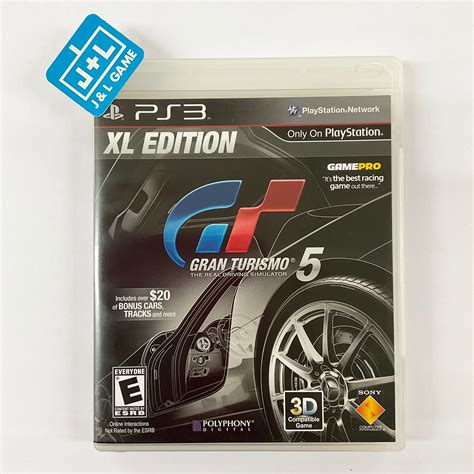 Gran Turismo 5 Xl Edition Ps3 Playstation 3 Pre Owned Jandl Game
