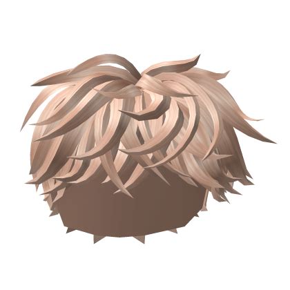 Blonde Fluffy Messy Hair Roblox