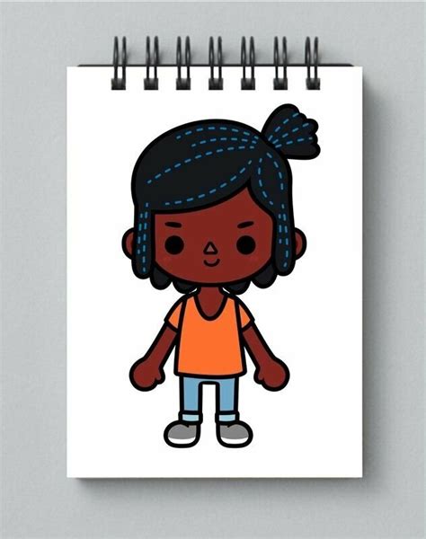 Блокнот MIGOM принт А4 "Тока Бока, Toca Boca" - 0002 — купить в ...