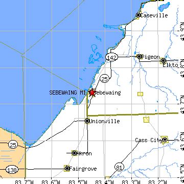 Sebewaing, Michigan (MI) ~ population data, races, housing & economy