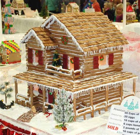 Two Story Gingerbread House Template