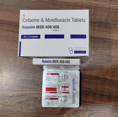 Cefixime Mg Moxifloxacin Mg Tablet All India At Rs Box