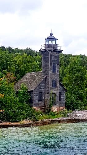 Grand Island East Channel Light Grand Island Michigan Flickr