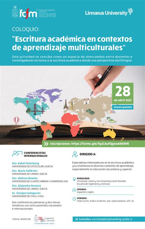 Coloquio Escritura académica en contextos de aprendizaje multiculturales