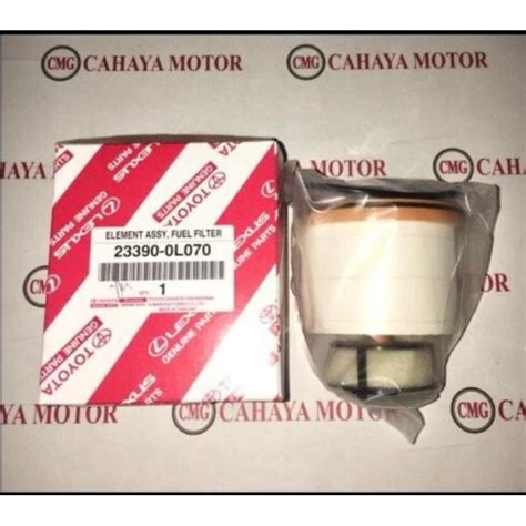 Jual Filter Solar Fuel Filter Fortuner Vrz Innova Reborn Hilux Original