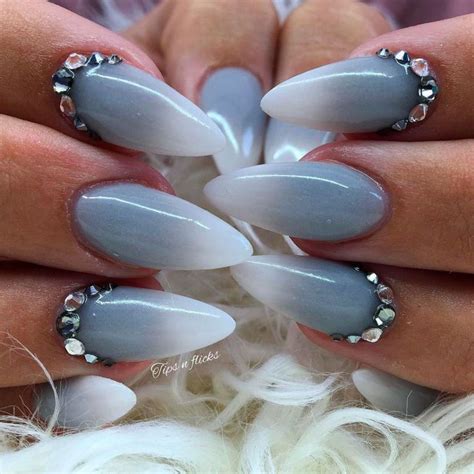 The Best Gray Nail Designs For Stylish Belles Ombre Nails