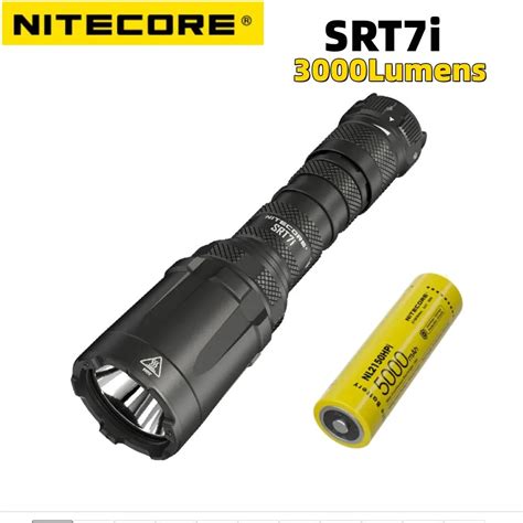 NITECORE SRT7i Flashlight 3000 Lumens Brightness Adjustment Lamp