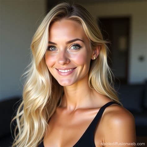 Blonde Woman Stable Diffusion Online
