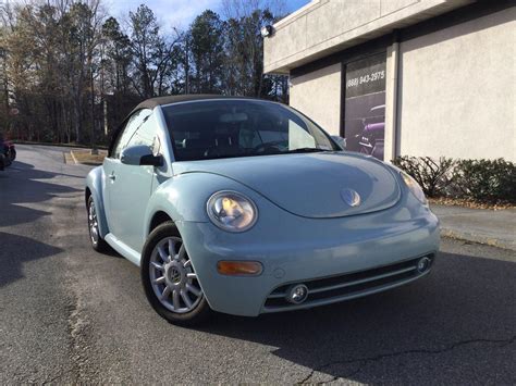 Used 2004 Volkswagen New Beetle Convertible Gls For Sale 6 999 Gravity Autos Roswell Stock