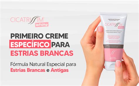 Melhores Cremes Para Estrias Brancas - Creme para Estrias Brancas Cicatrissim White 150g - Creme para estrias ...