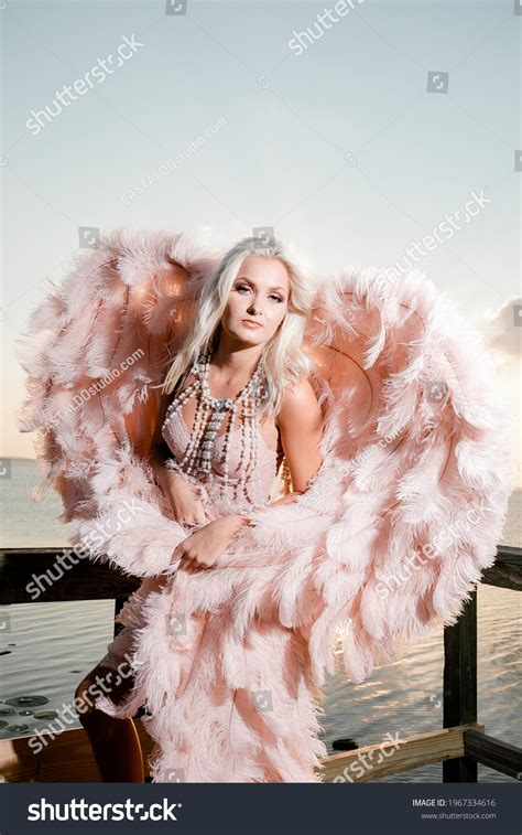 Sexy Woman Lingerie Wings Stock Photo 1967334616 Shutterstock