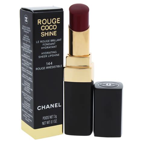 CHANEL - Rouge Coco Shine Hydrating Sheer Lipshine - 144 Rouge ...
