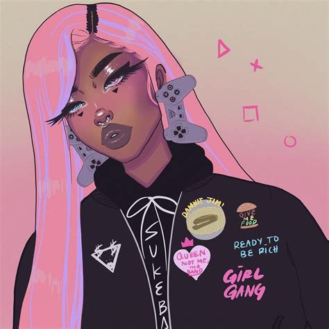 Black Girl Pfp Cartoon