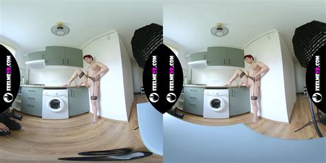 VR Marija Redhead Nude Photosession Backstage VR Porn Video VRPorn