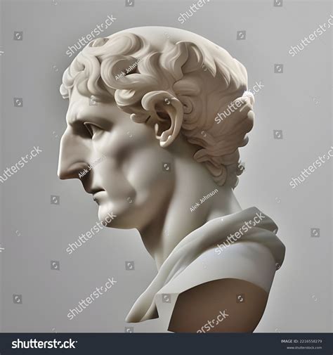 Greek Nose Statue