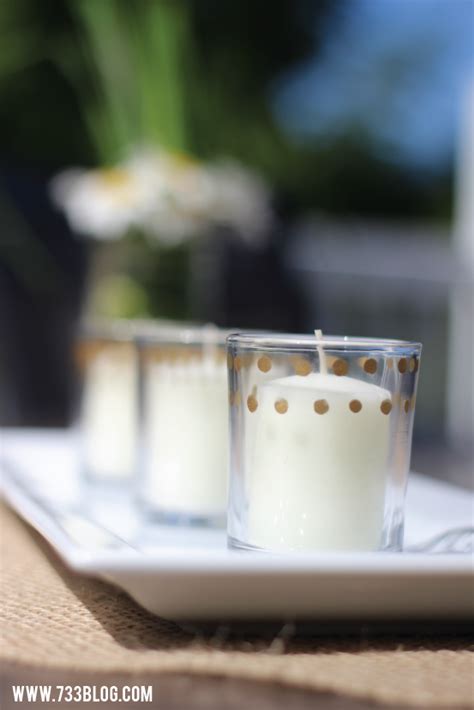 Gold Accented Votive Holders - Inspiration Made Simple