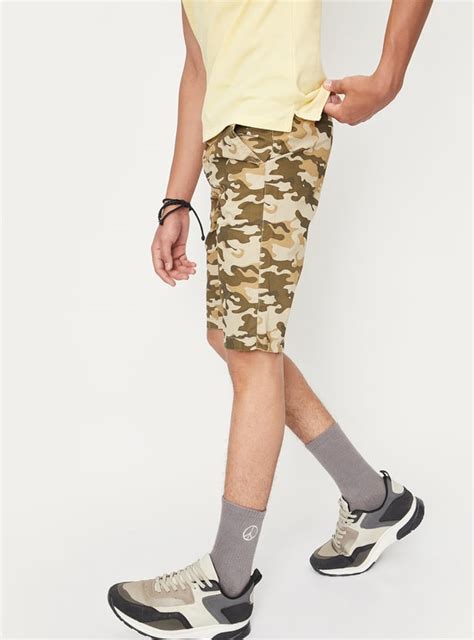 Buy Boys Camouflage Woven Bermuda Shorts Online At Just Rs 6990