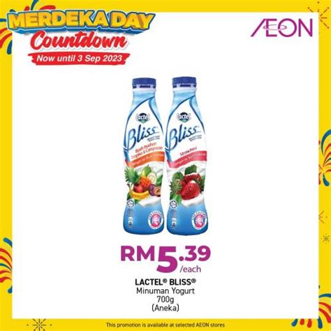 24 Aug 3 Sep 2023 AEON Merdeka Day Countdown Promotion