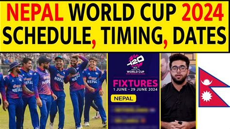 Nepal Team T Wc Schedule Timing Matches Where To Watch