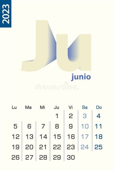 Plantilla De Calendario Minimalista Para El Calendario Vectorial De