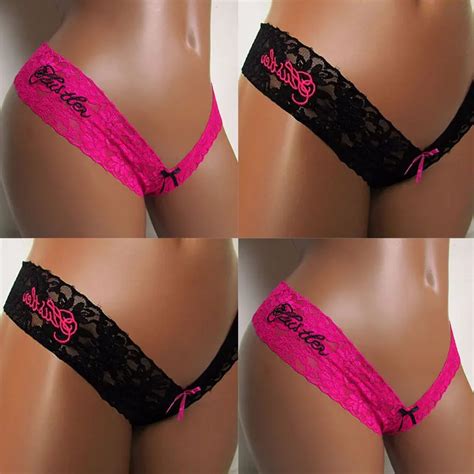 Sexy Calcinha Lingerie Das Mulheres Para O Sexo Lace Cor S Lida Senhoras Calcinha Bordado Sexy