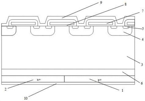 一种氧化槽隔离型逆导型igbt的新结构的制作方法