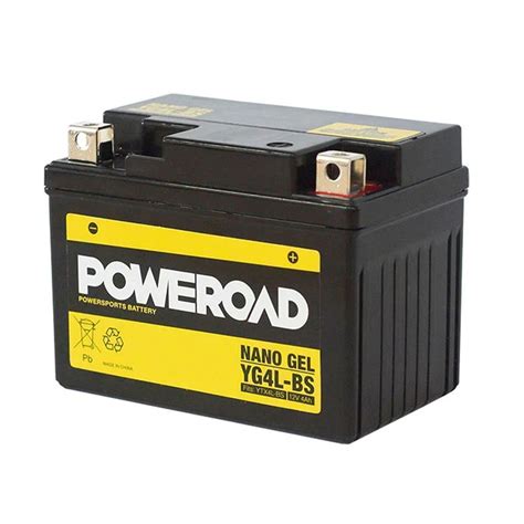 Batterie Gel High Power 50314 / YTX4L-BS SLA 12V 4AH Rollerbatterie,