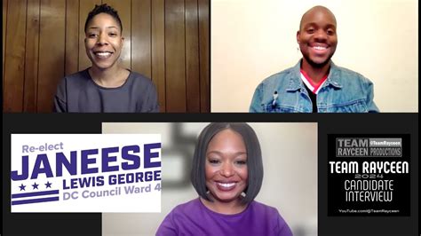 Team Rayceen Candidate Interview Janeese Lewis George 2024 Candidate