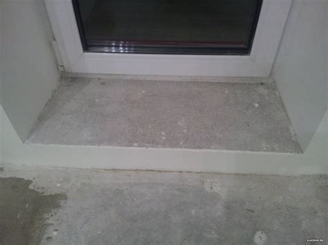 Плитка на порог балкона - 53 фото