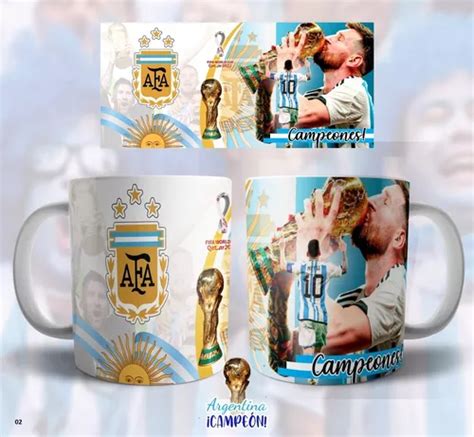 Tazas Argentina Campe N Mundial Qatar En Venta En Por S Lo