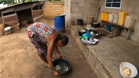 Typical Village Life African Village Lifestyle Morning Routine