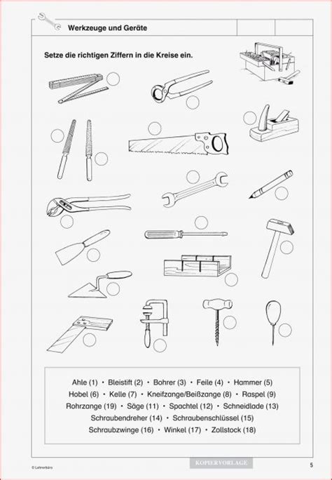 Erstaunlich Werken Grundschule Holz Arbeitsbl Tter F R