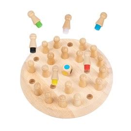 Puzzle 3D en bois pour enfants jeu de plateau interactif mémoire